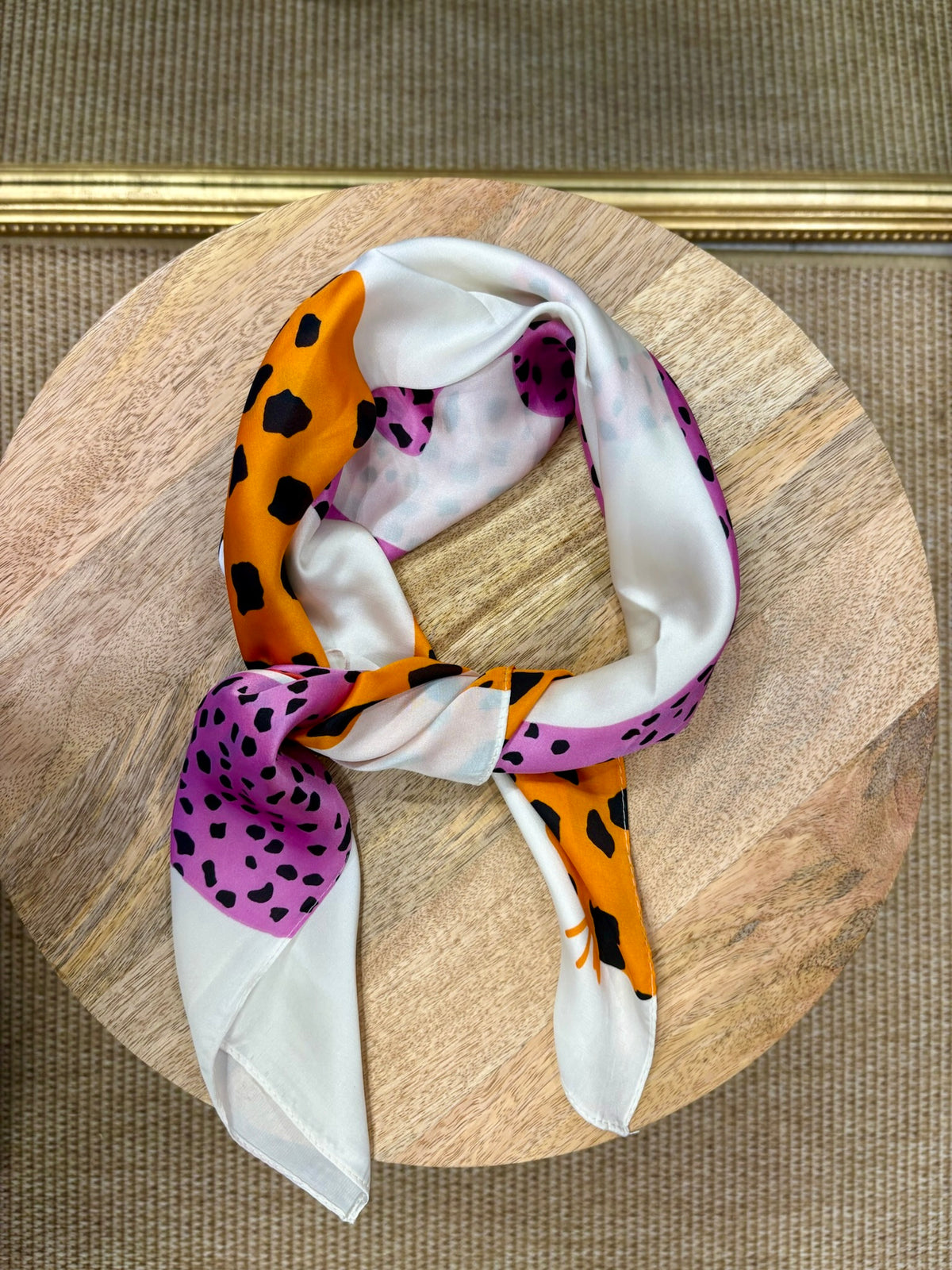 Carré léopard - Alice