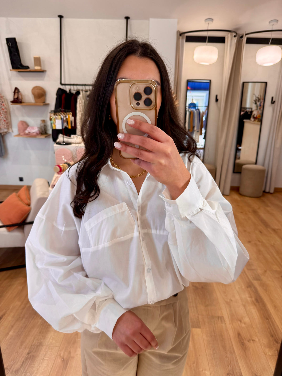 Chemise blanc - Clemence