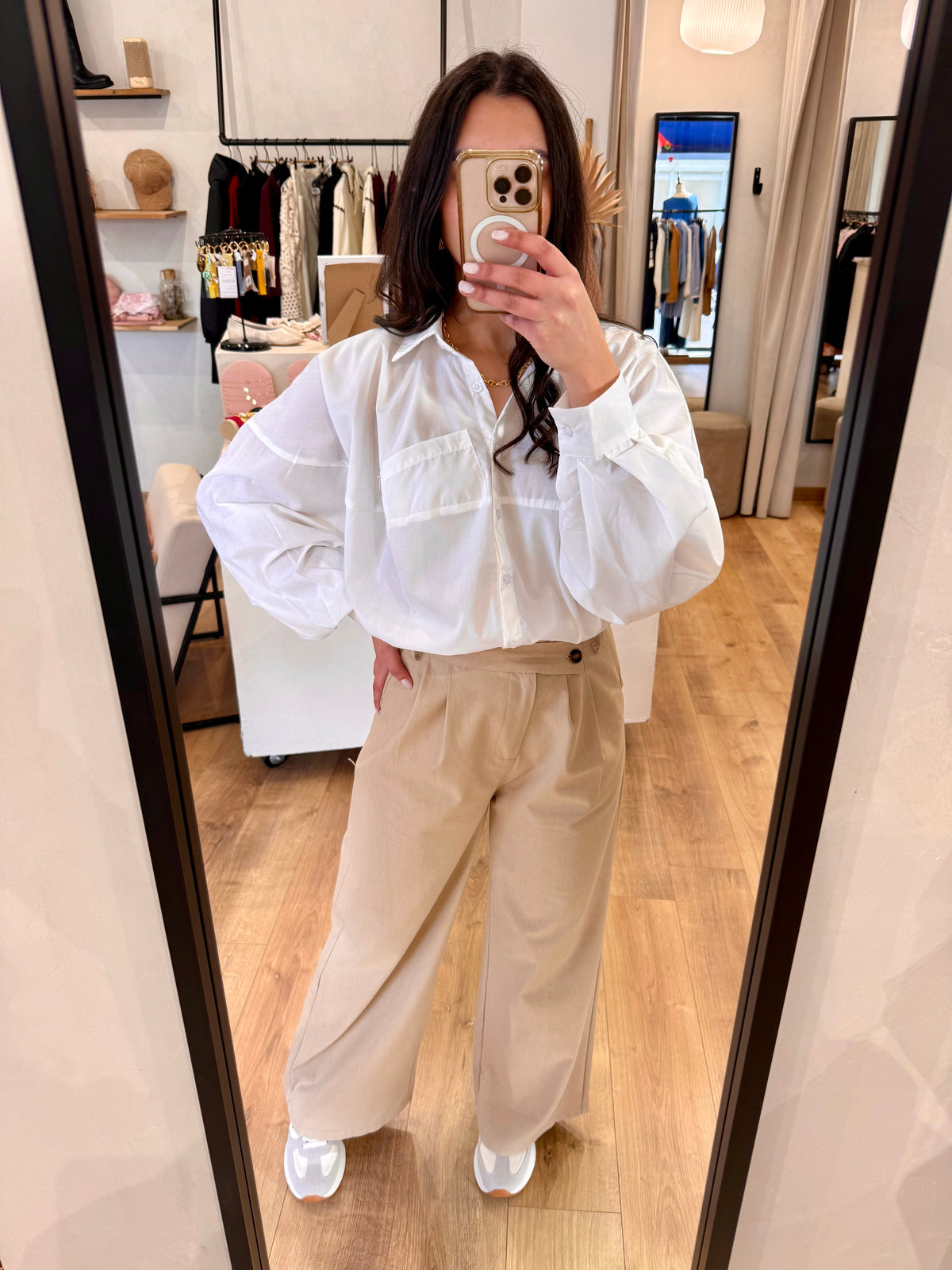 Chemise blanc - Clemence