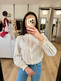 Chemise broderie - Astrid