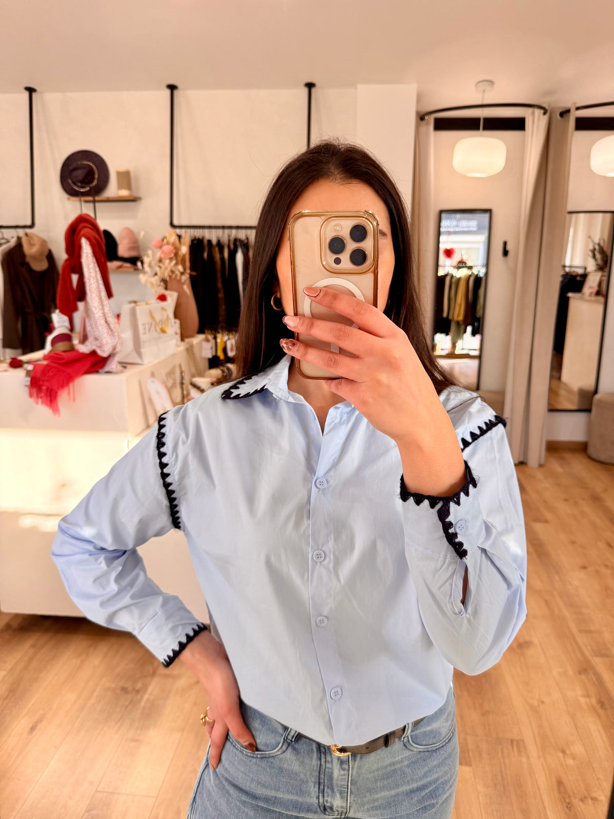 Chemise ciel - Julie