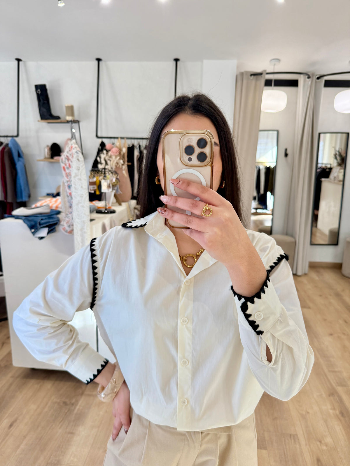 Chemise crème - Julie