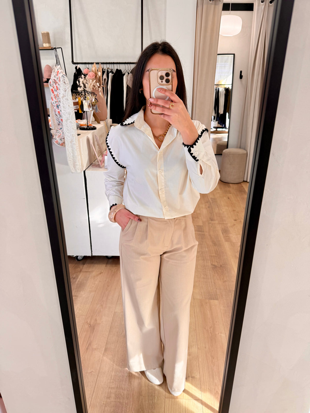 Chemise crème - Julie