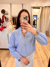 Chemise rayure bleu - Solea