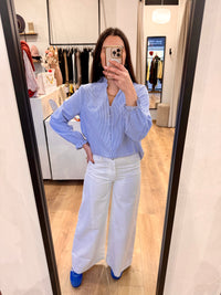 Chemise rayure bleu - Solea