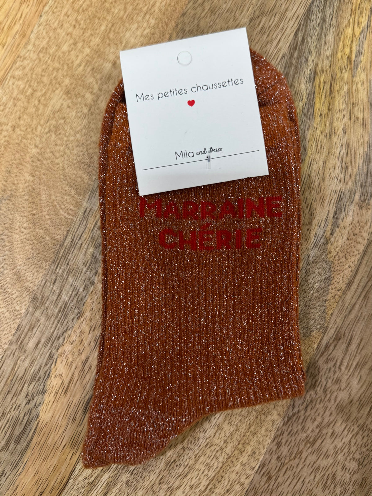 Chaussette - paillettes