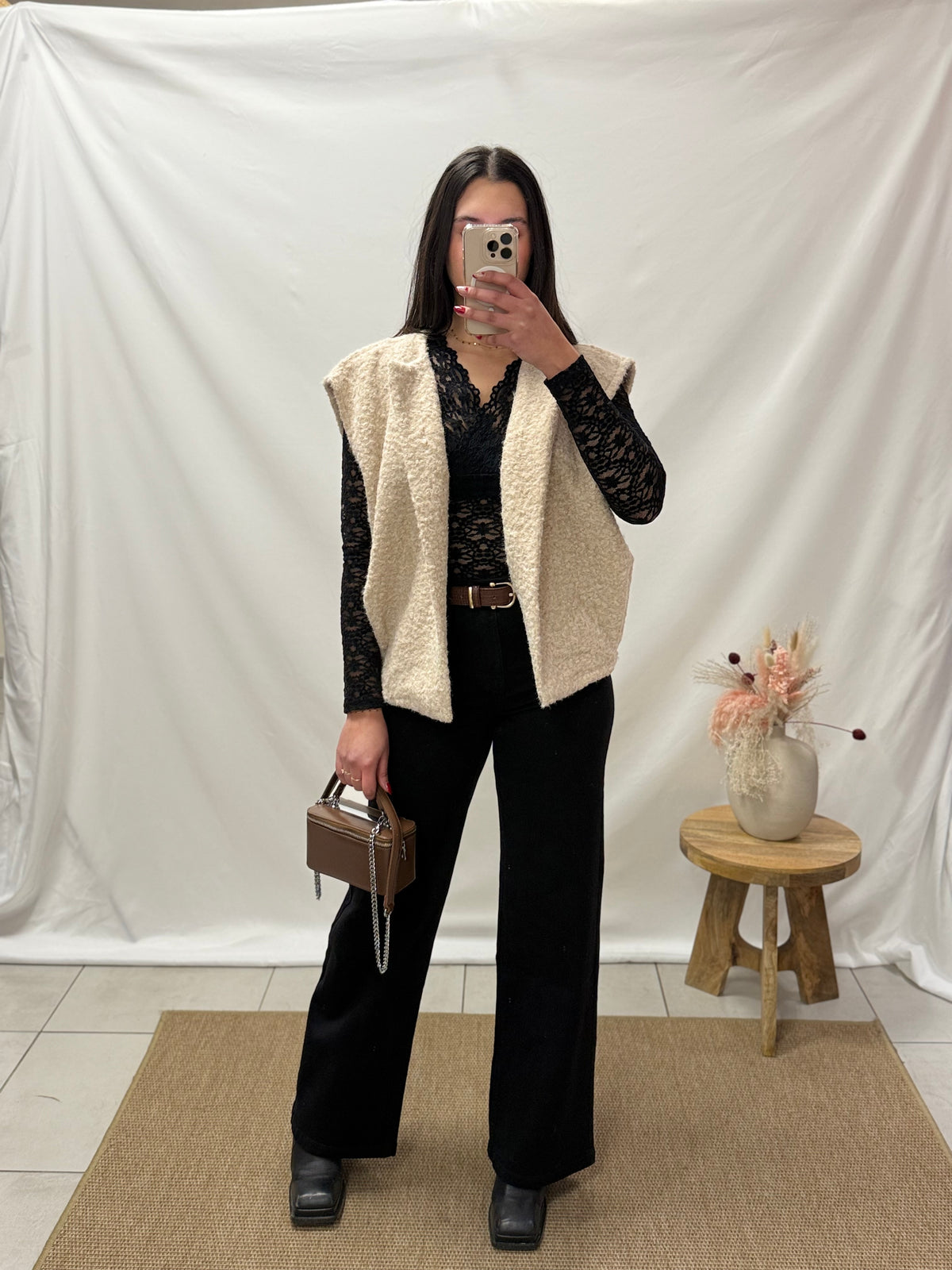 Gilet beige - ASTHER