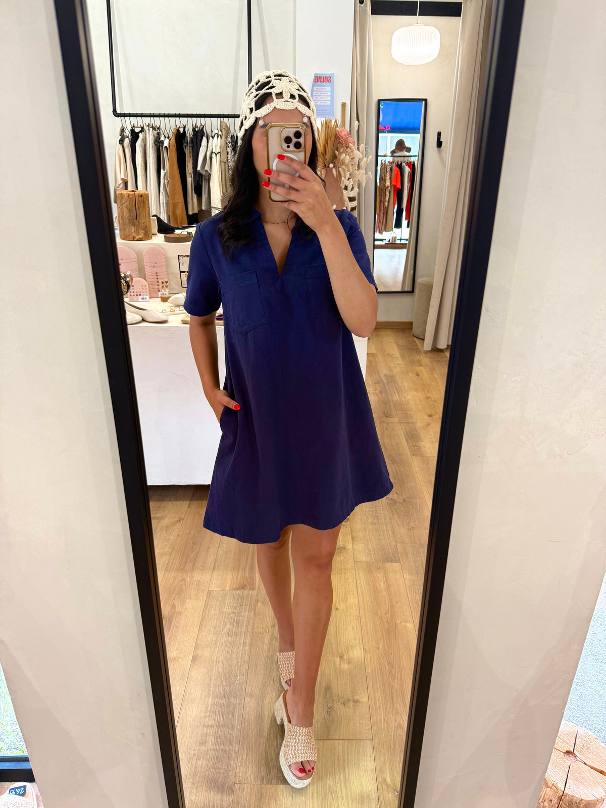 Robe marine - Elisa