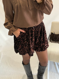 Short sequins café - Ines