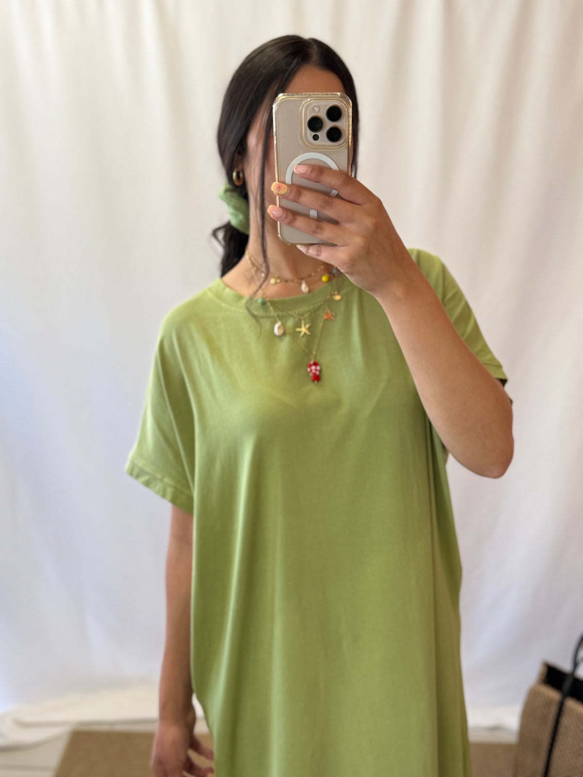 Robe tee shirt olive - Clodi