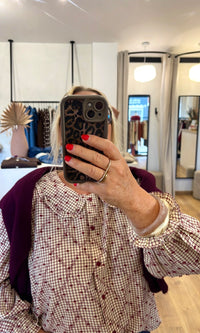 Blouse bordeaux GT - Liv