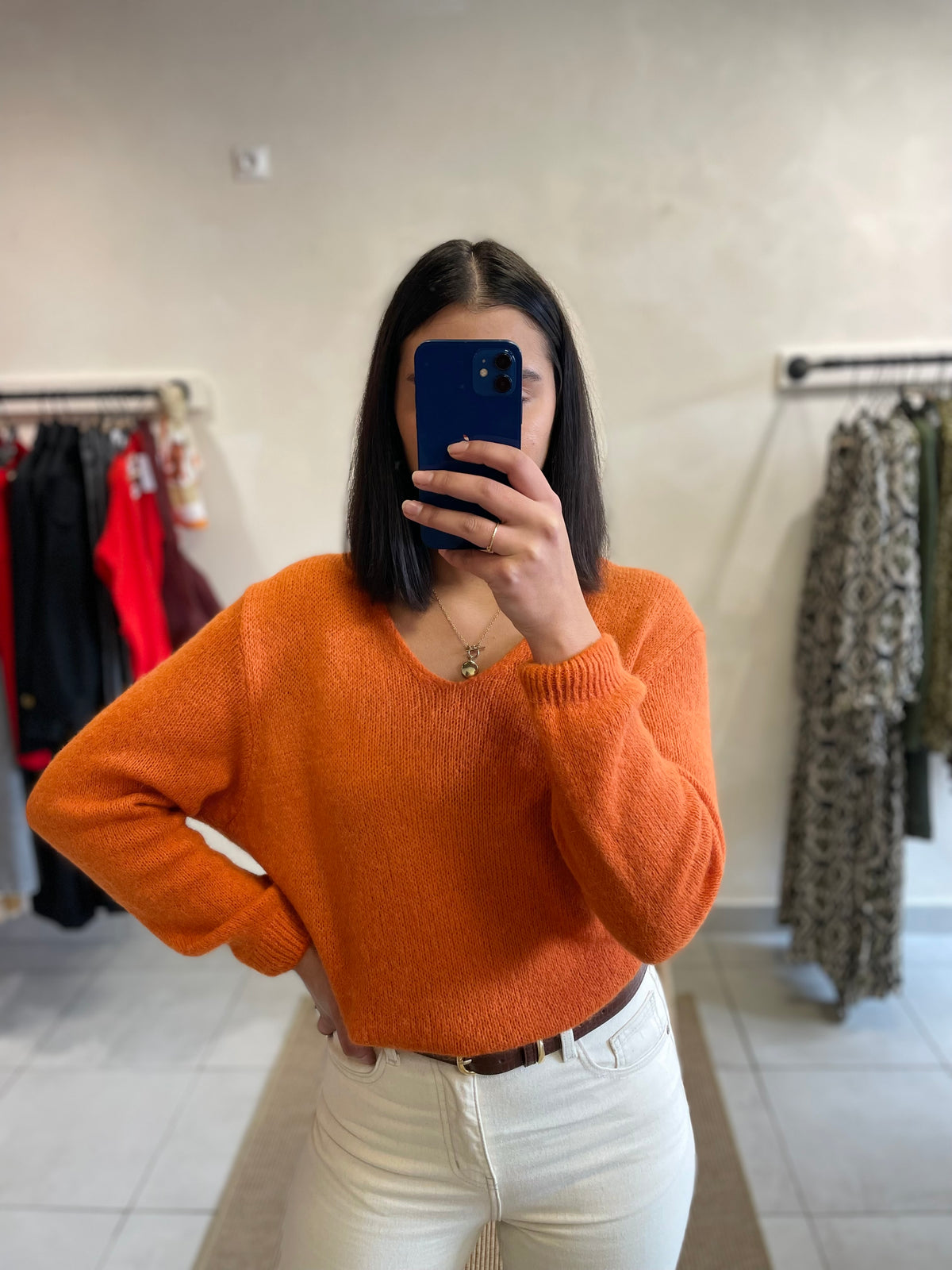 Pull Orange - Nina