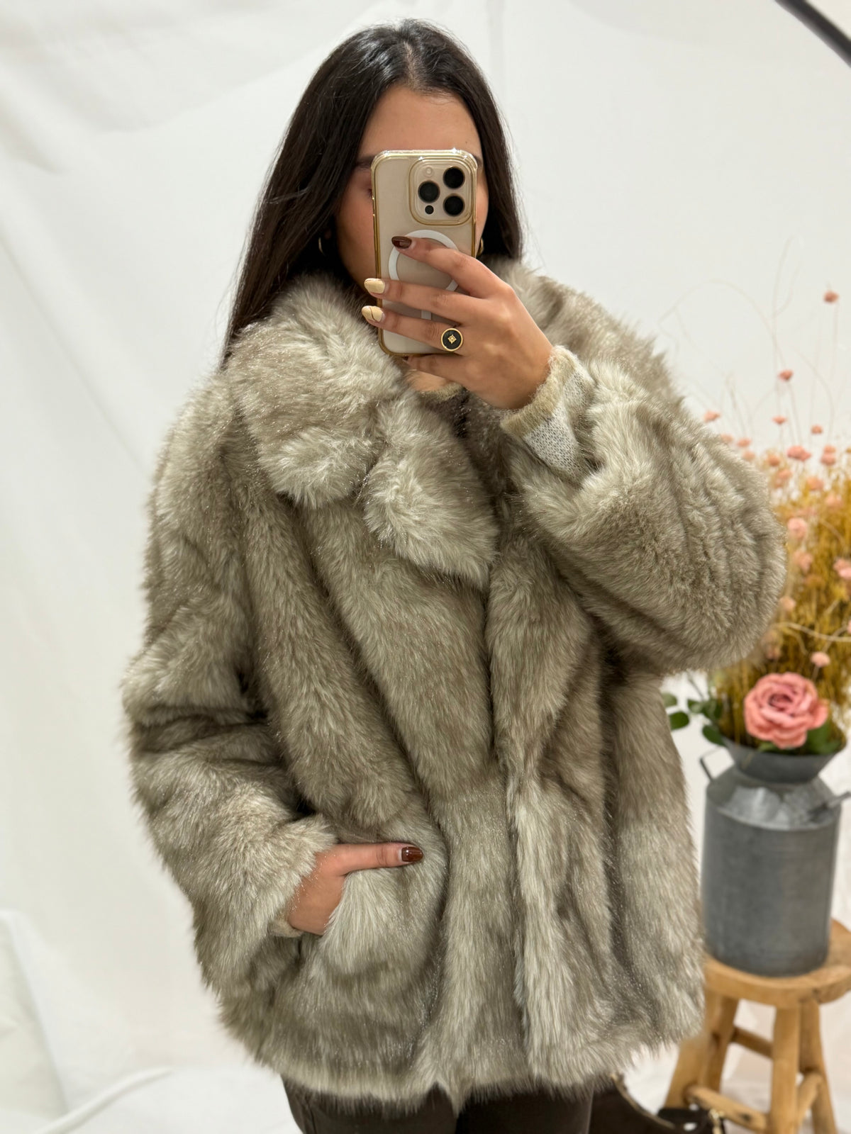 Manteau beige - Pilio