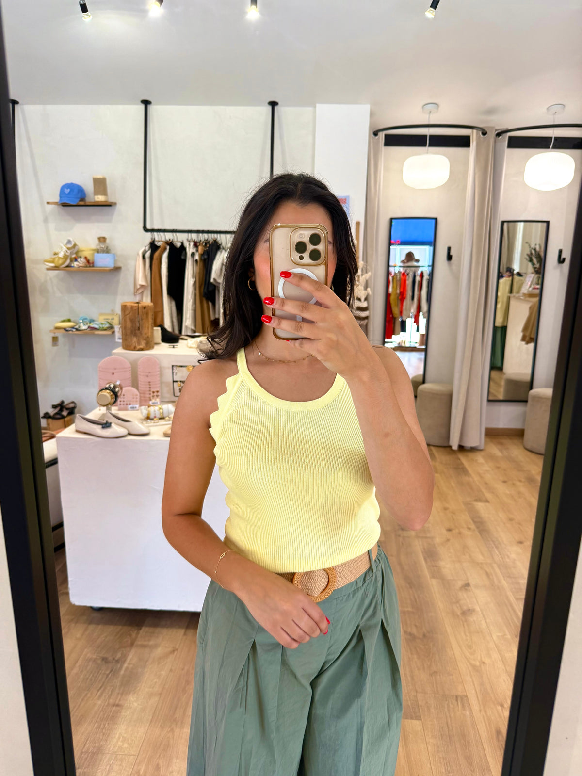 Top jaune - Lou