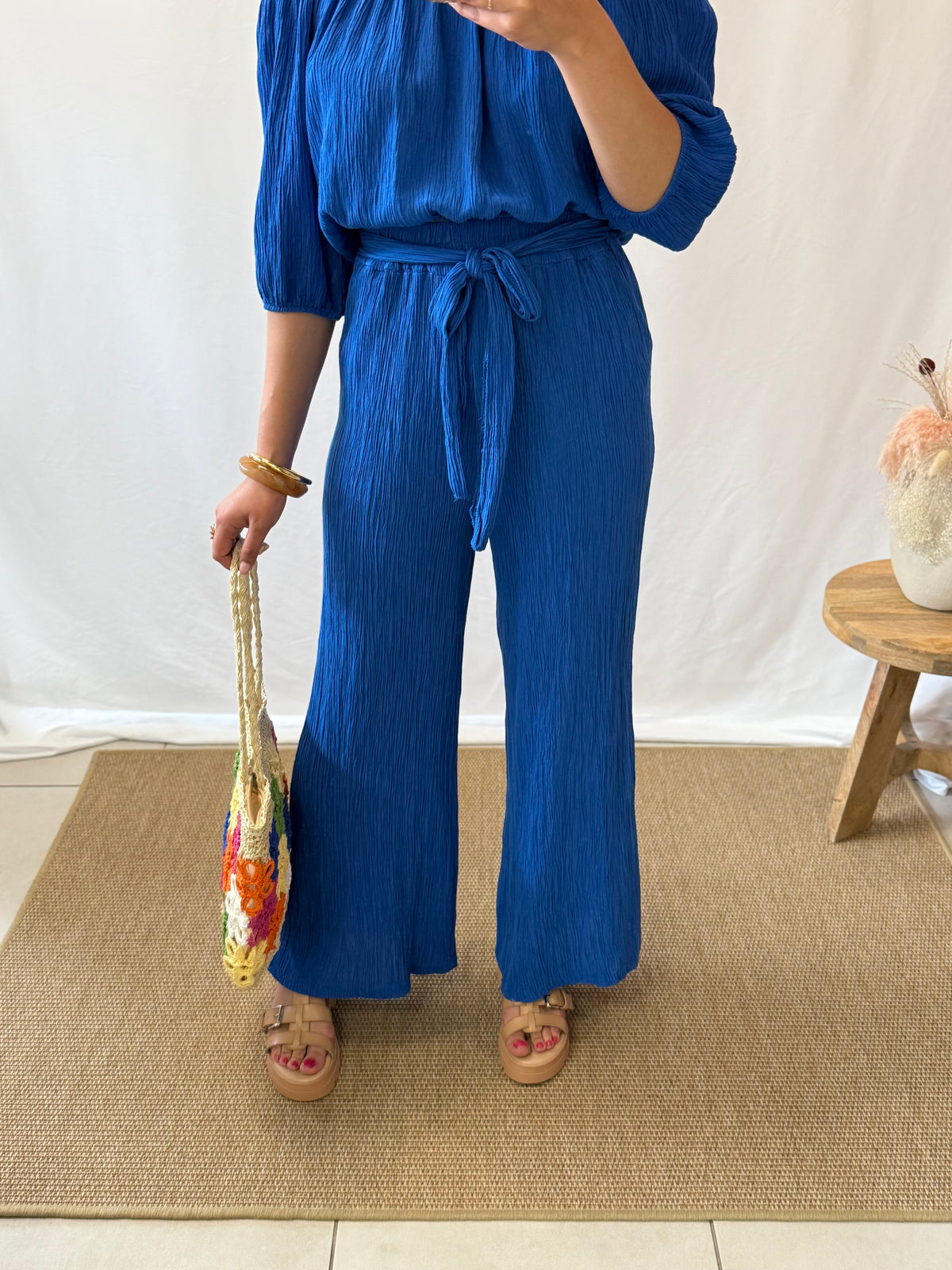 Ensemble bleu royal - Luna