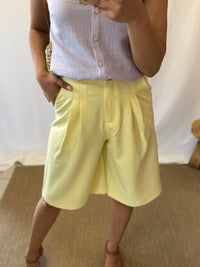 Bermuda jaune - Léonce