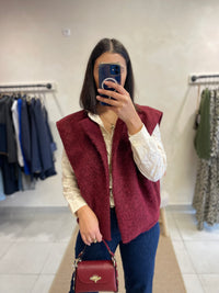 Gilet Bordeaux - ASTHER