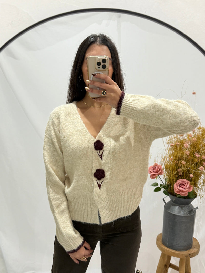 Gilet beige - Noelie