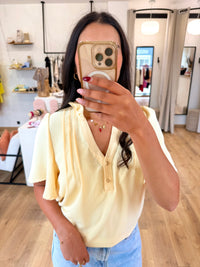Blouse Jaune- Lena