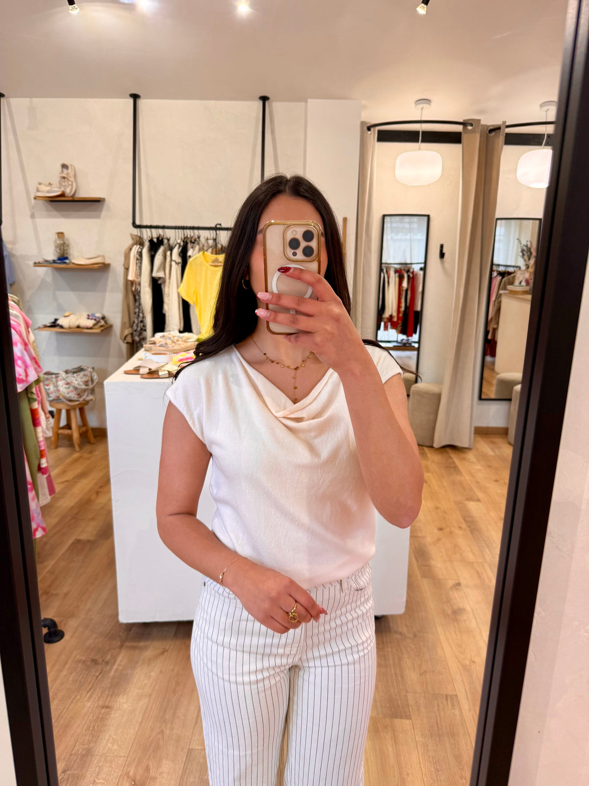 Haut beige - Emma