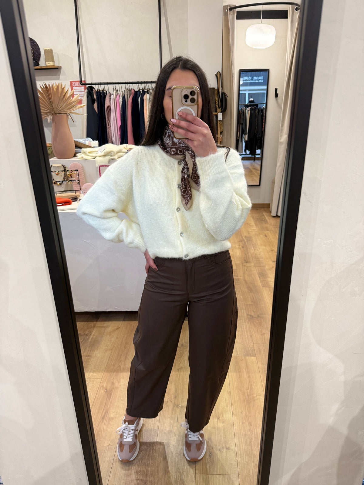 Pantalon ballon choco - Alex