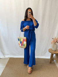 Ensemble bleu royal - Luna