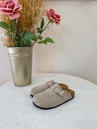 Mules taupe - auguste