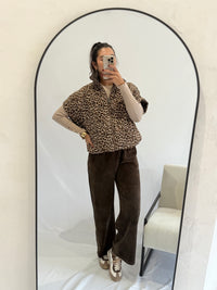 Veste réversible - Léopard