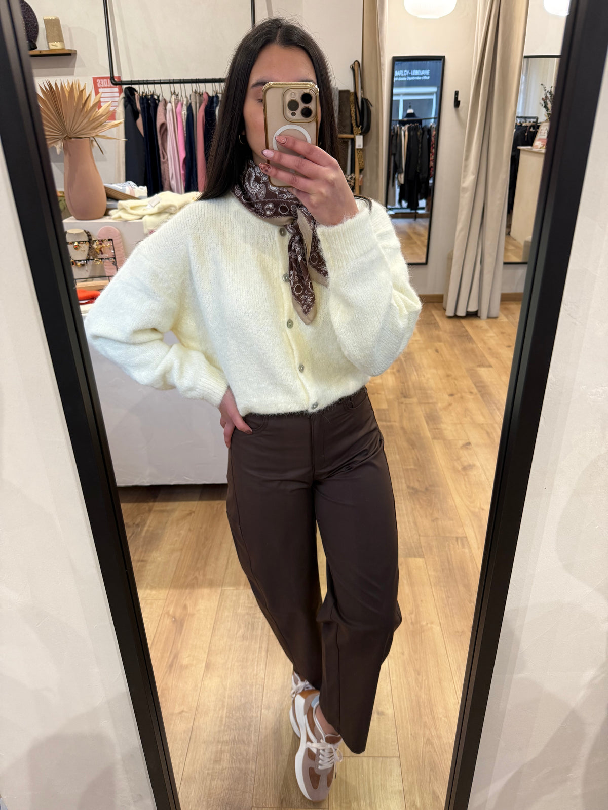 Pantalon ballon choco - Alex