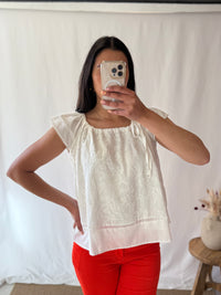 Haut blanc - Emilie