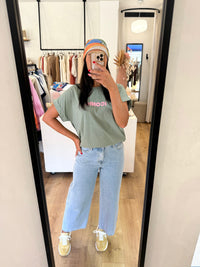 Tee-shirt kaki - iconic