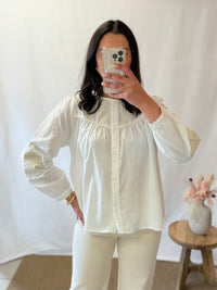 Blouse broderie - Nazia