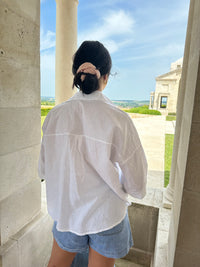 Chemise lin blanc - Tom