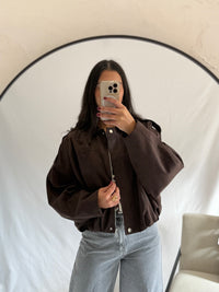 Veste suédine brown - Malice