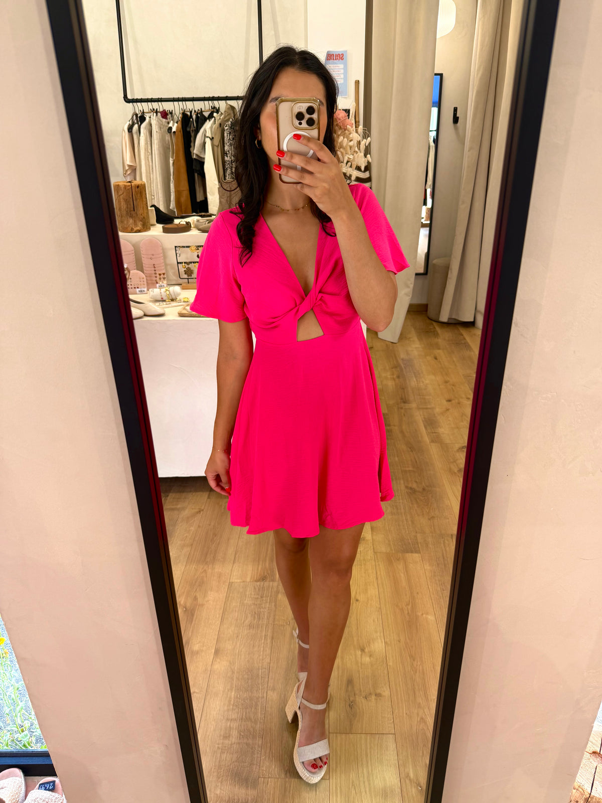 Robe fushia - Jade