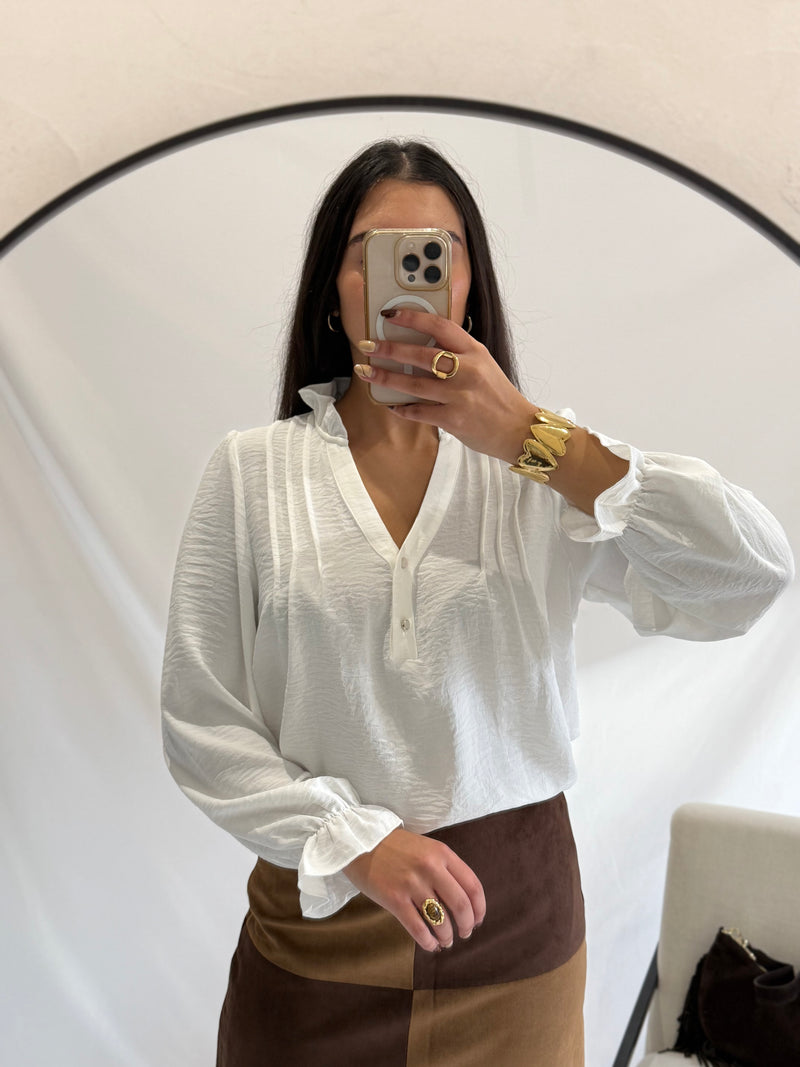 Blouse blanc - Astrid