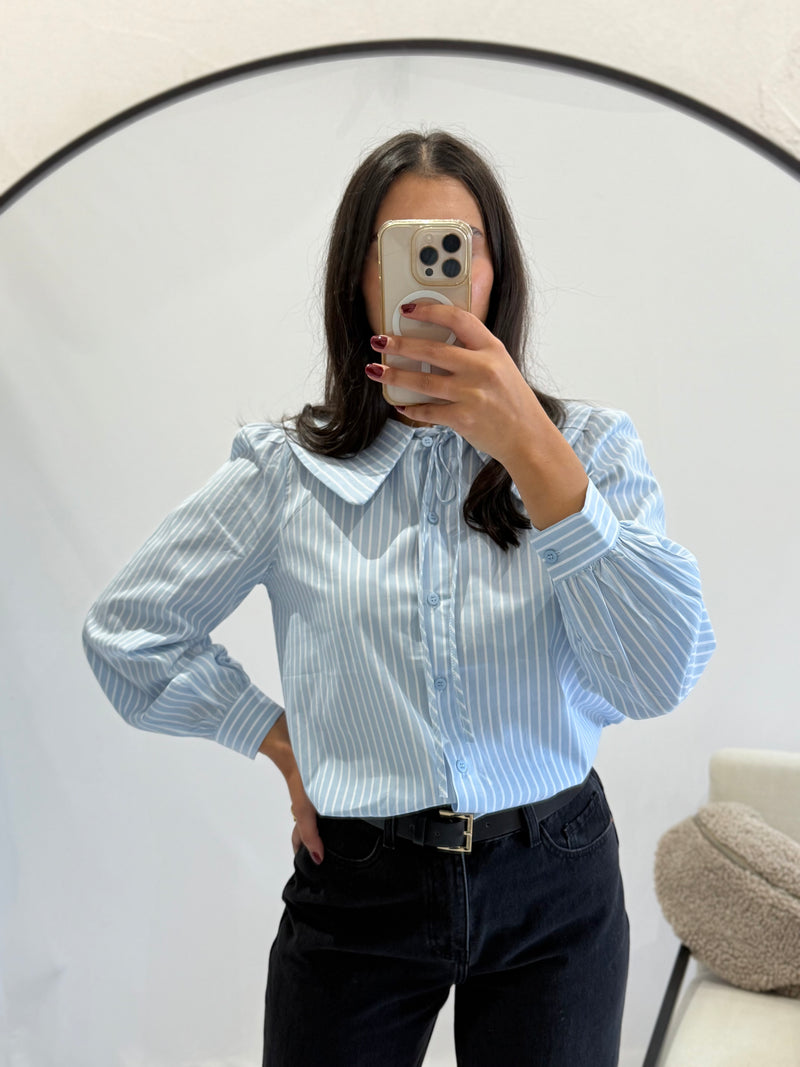 Blouse rayure bleu - Rosie