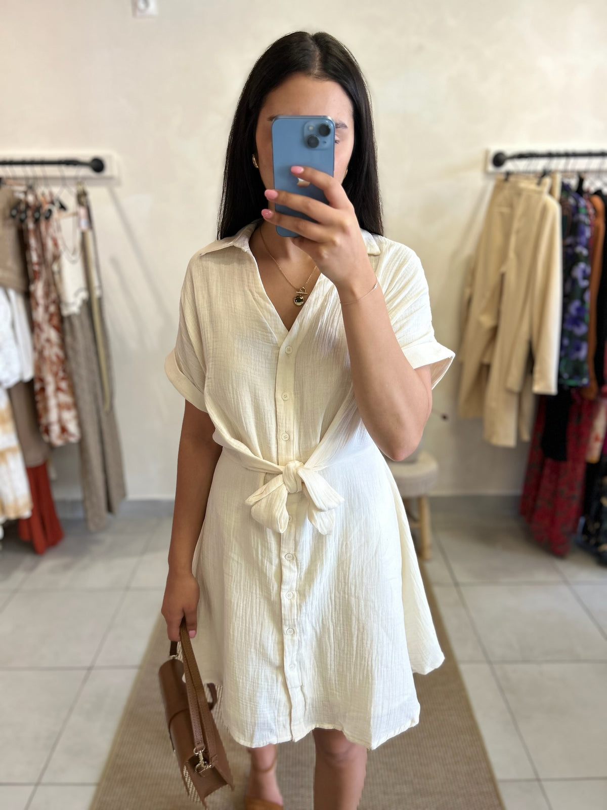 Robe Beige - Sidonie