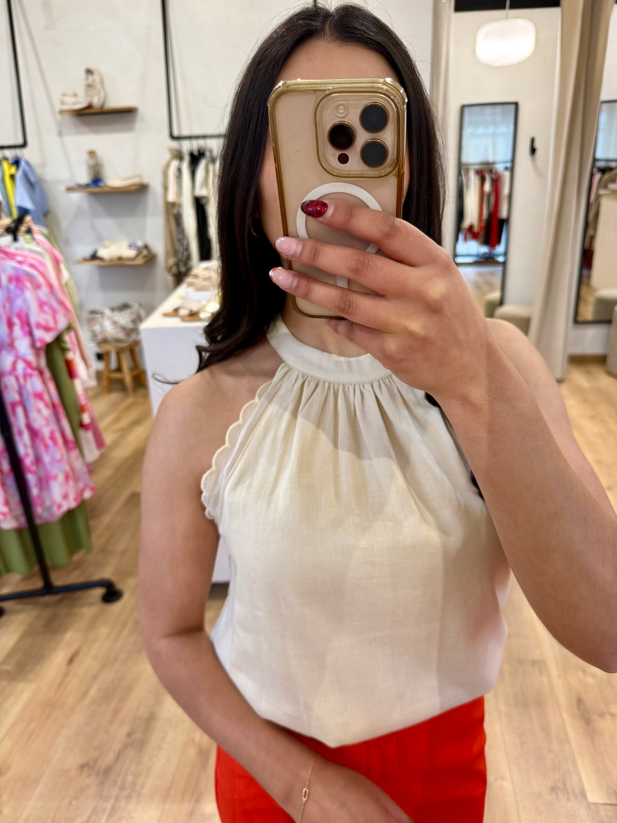 Top beige - Salsa