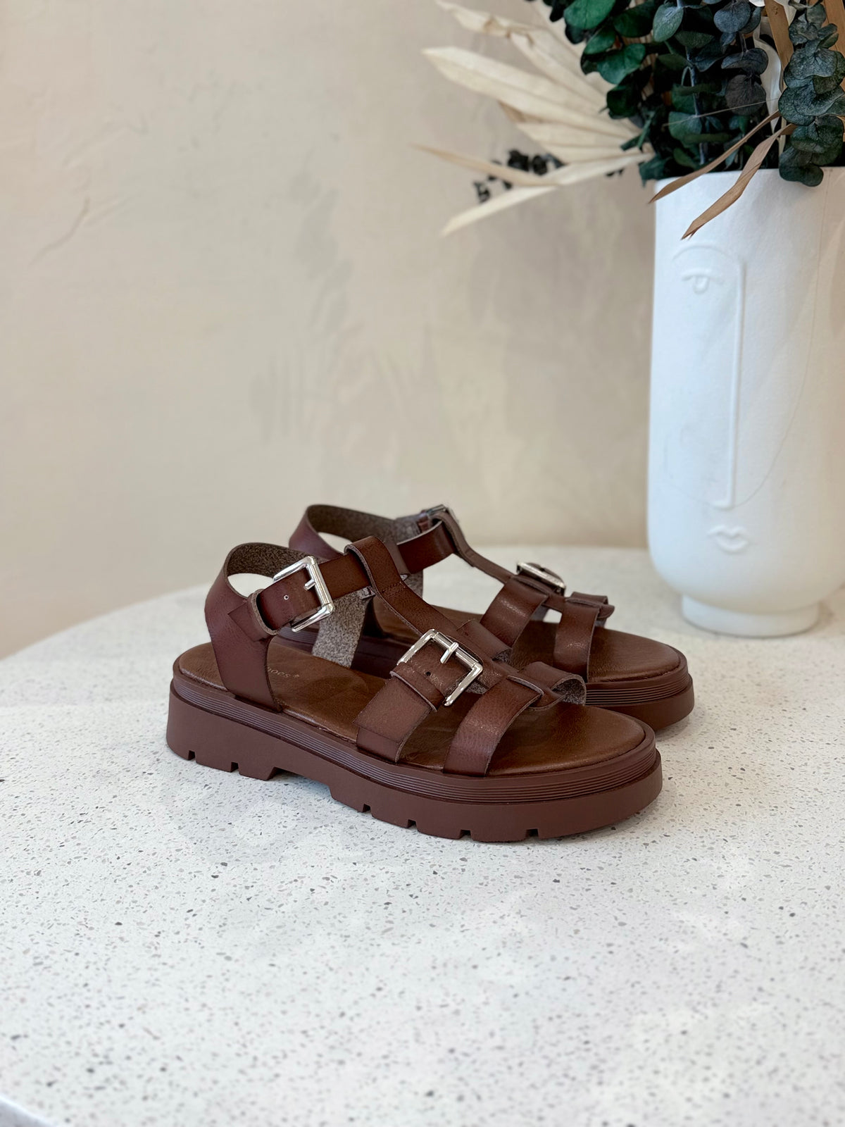 Sandales marron - Iris