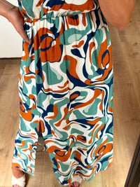 Robe motifs kaki - Nino