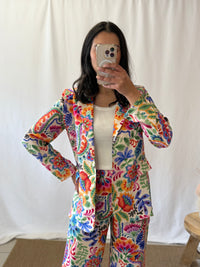 Veste fluide fleurie - Joana