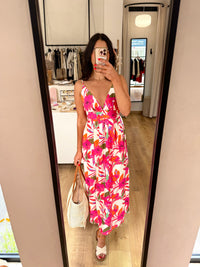 Robe motifs fushia - Julia