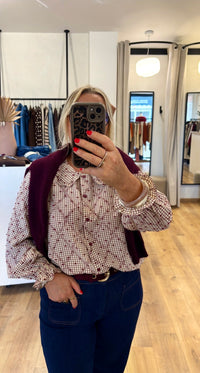 Blouse bordeaux GT - Liv