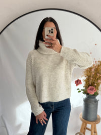 Pull avec col beige - Hugo