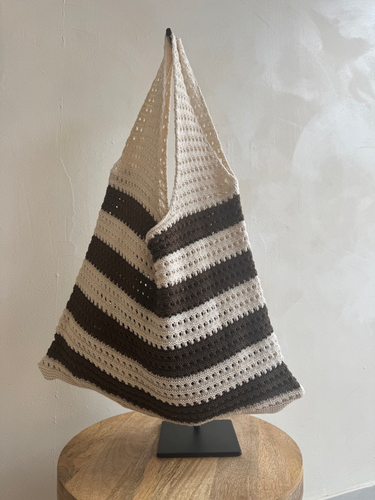 Sac crochet marron - Eloane