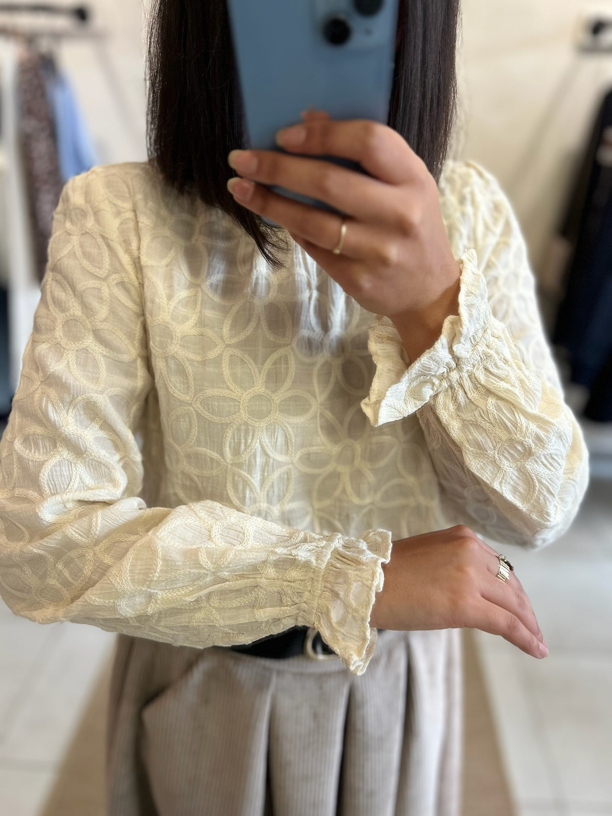 Blouse Crème - Solio