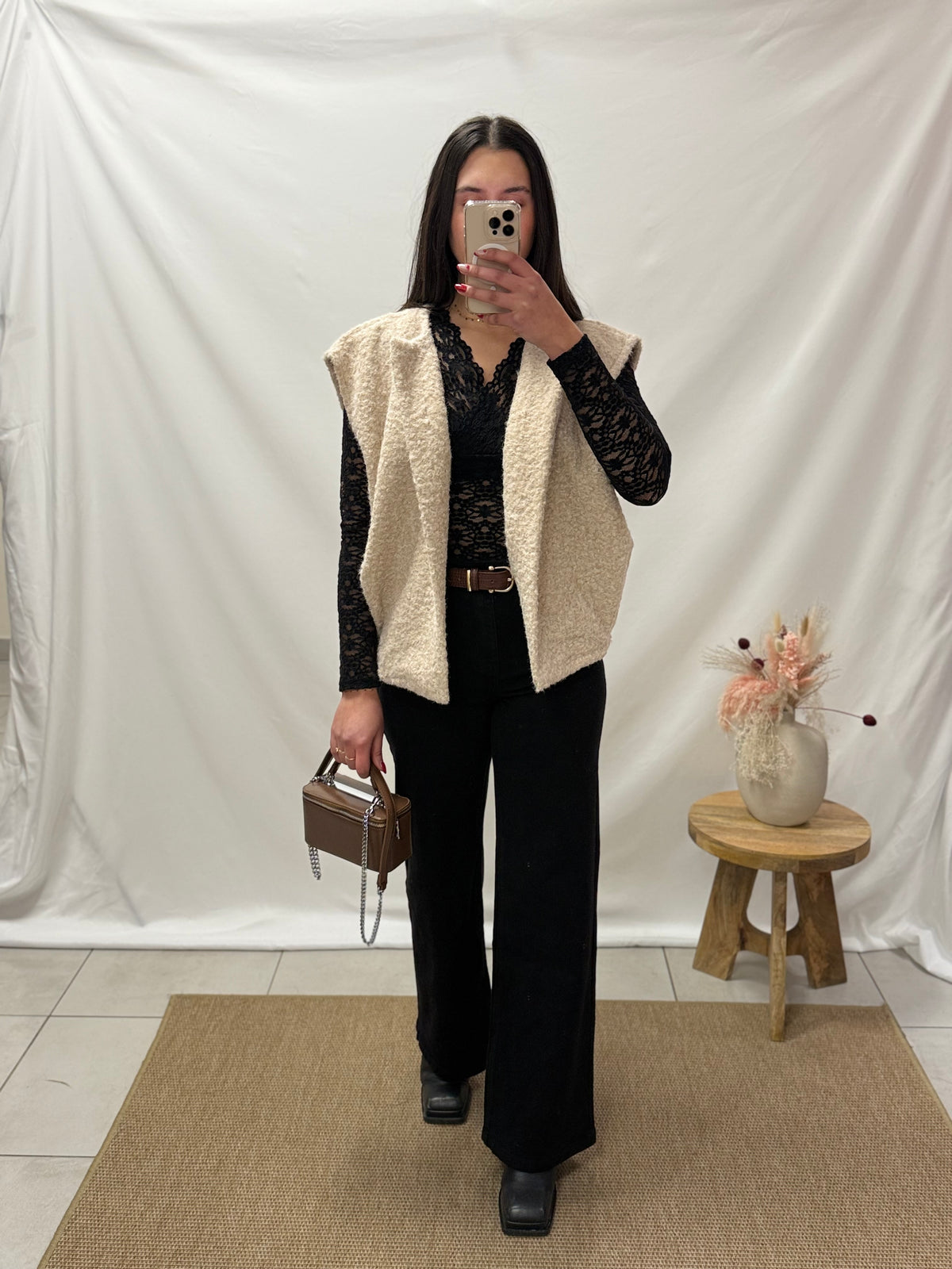 Gilet beige - ASTHER