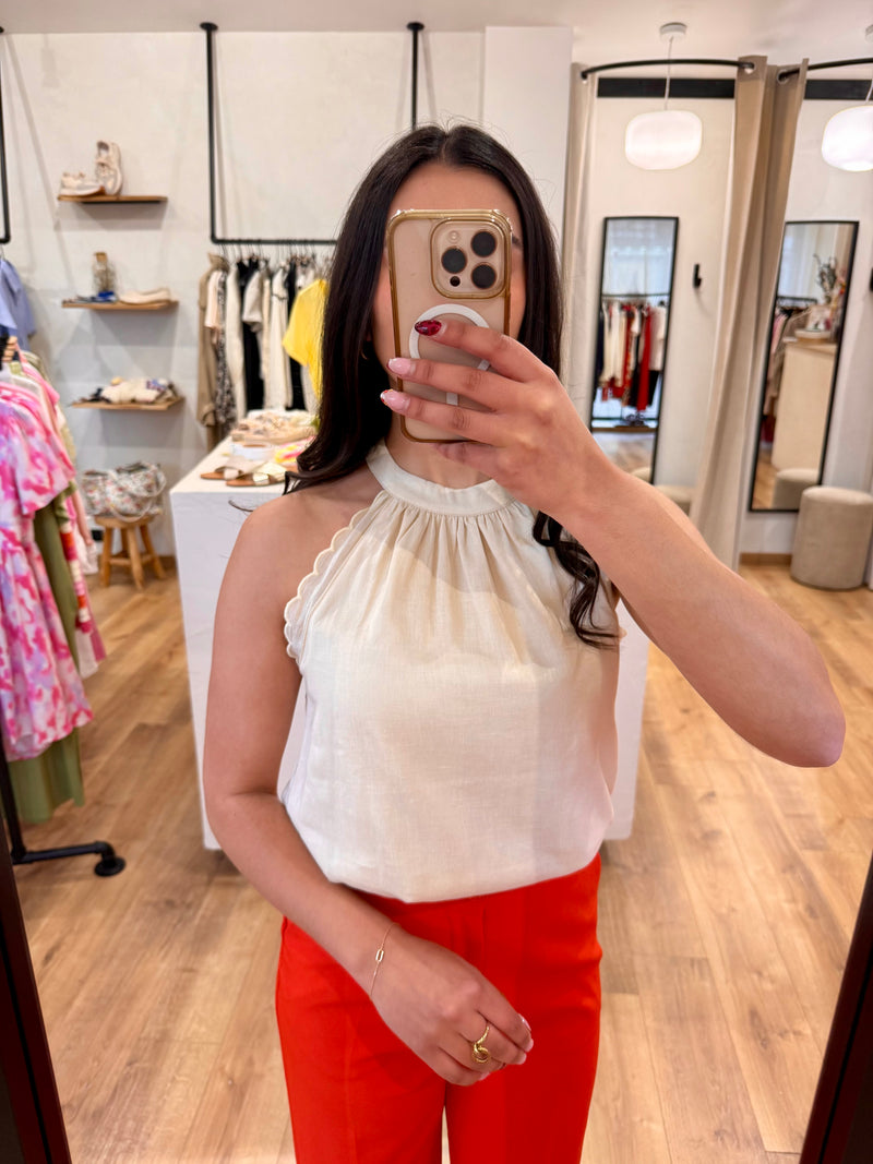 Top beige - Salsa