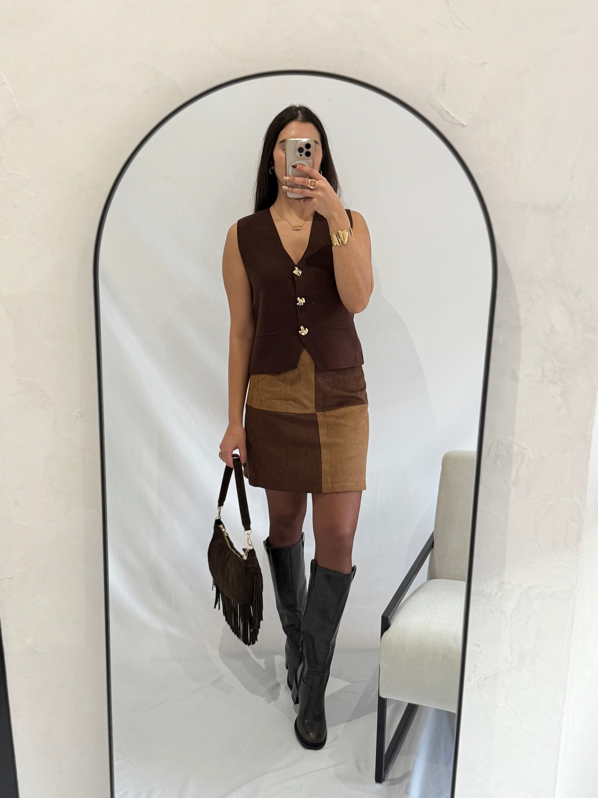 Gilet choco - Nadia